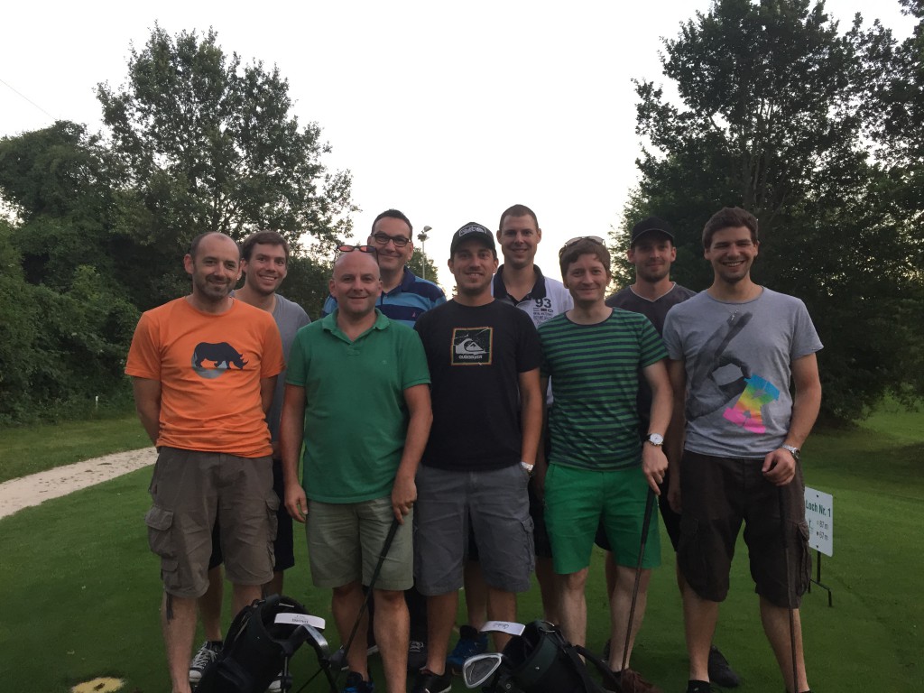 Sommerprogramm 2015 - Golfen Schinznach - Gruppenfotot
